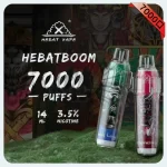 HEBAT 7000 Puffs一次性電子煙