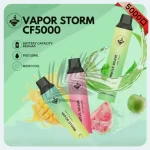 VAPOR STORM 5000 Puffs一次性電子煙